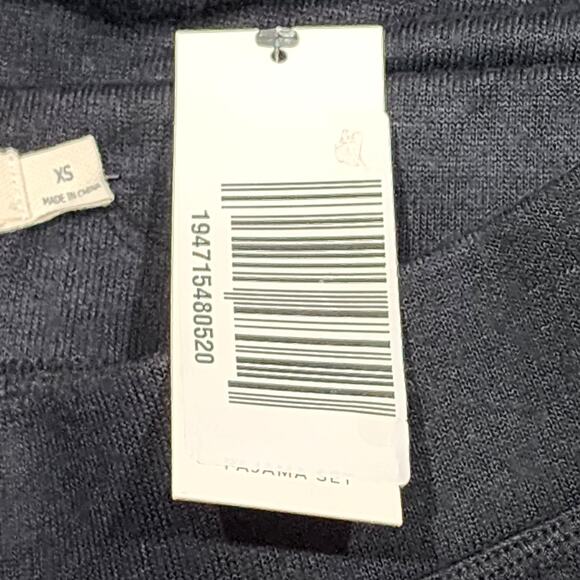 Ugg Brushed‎ Knit Pajama Pants Size XS Black Super Soft - Picture 6 of 8